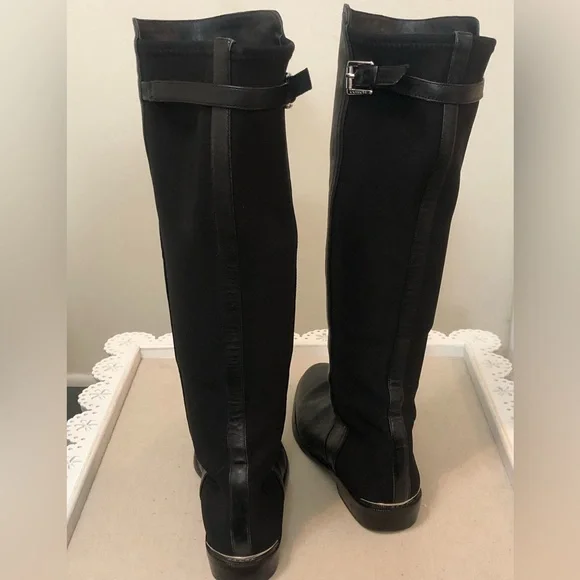 Coach Boots , Black Knee High , Lilac, Woman’s Size 8 - Picture 8 of 16